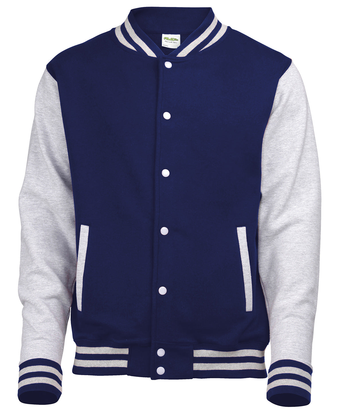 AWDis Just Hoods Varsity jacket, image 12
