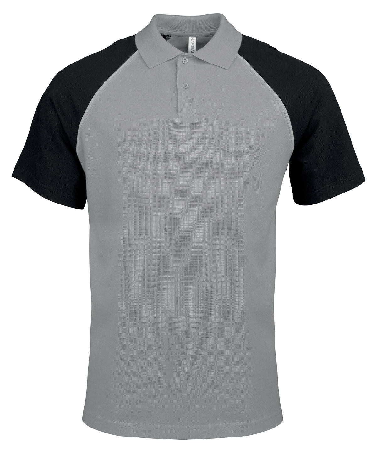 Kariban Polo baseball contrast polo shirt, image 8