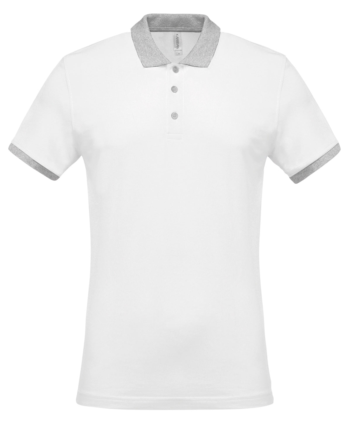 Kariban Two-tone piqué polo shirt, image 5