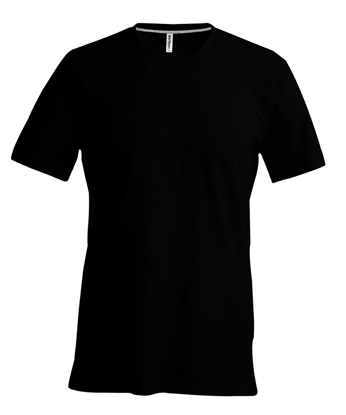 Kariban Men's short-sleeved V-neck T-shirt, image 2