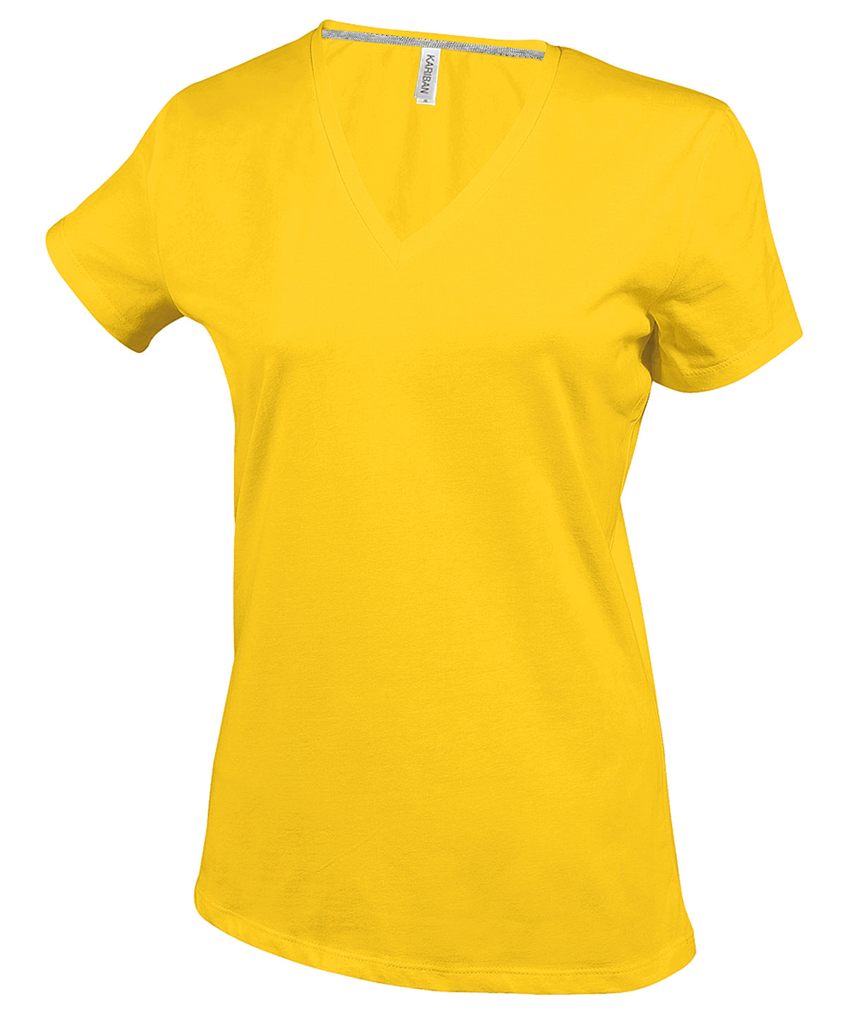 Kariban Ladies' short-sleeved V-neck T-shirt, image 10