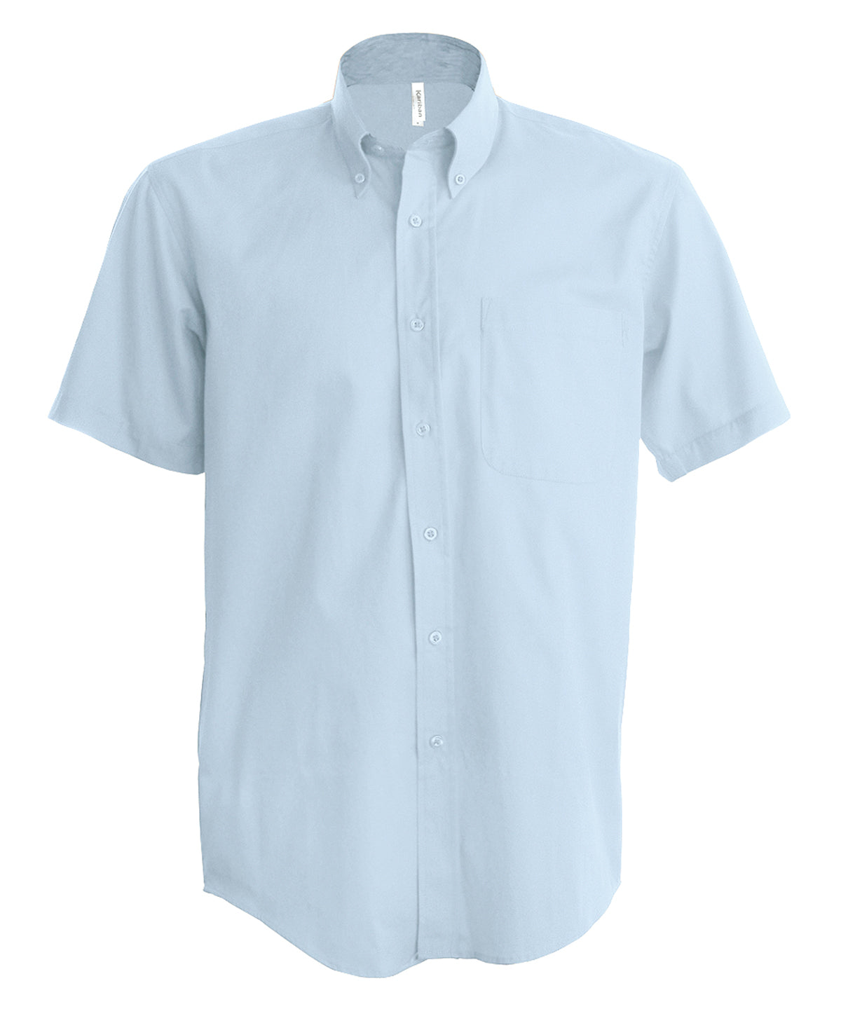 Kariban Men's short-sleeved Oxford shirt, image 2