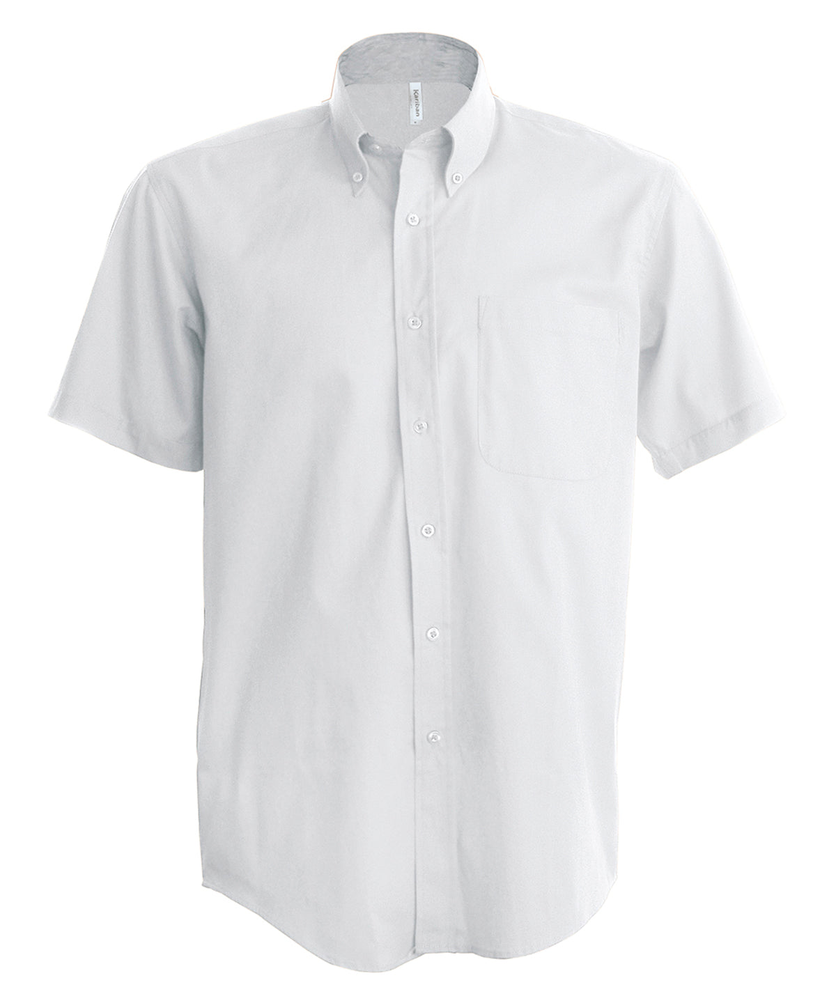 Kariban Men's short-sleeved Oxford shirt, image 3