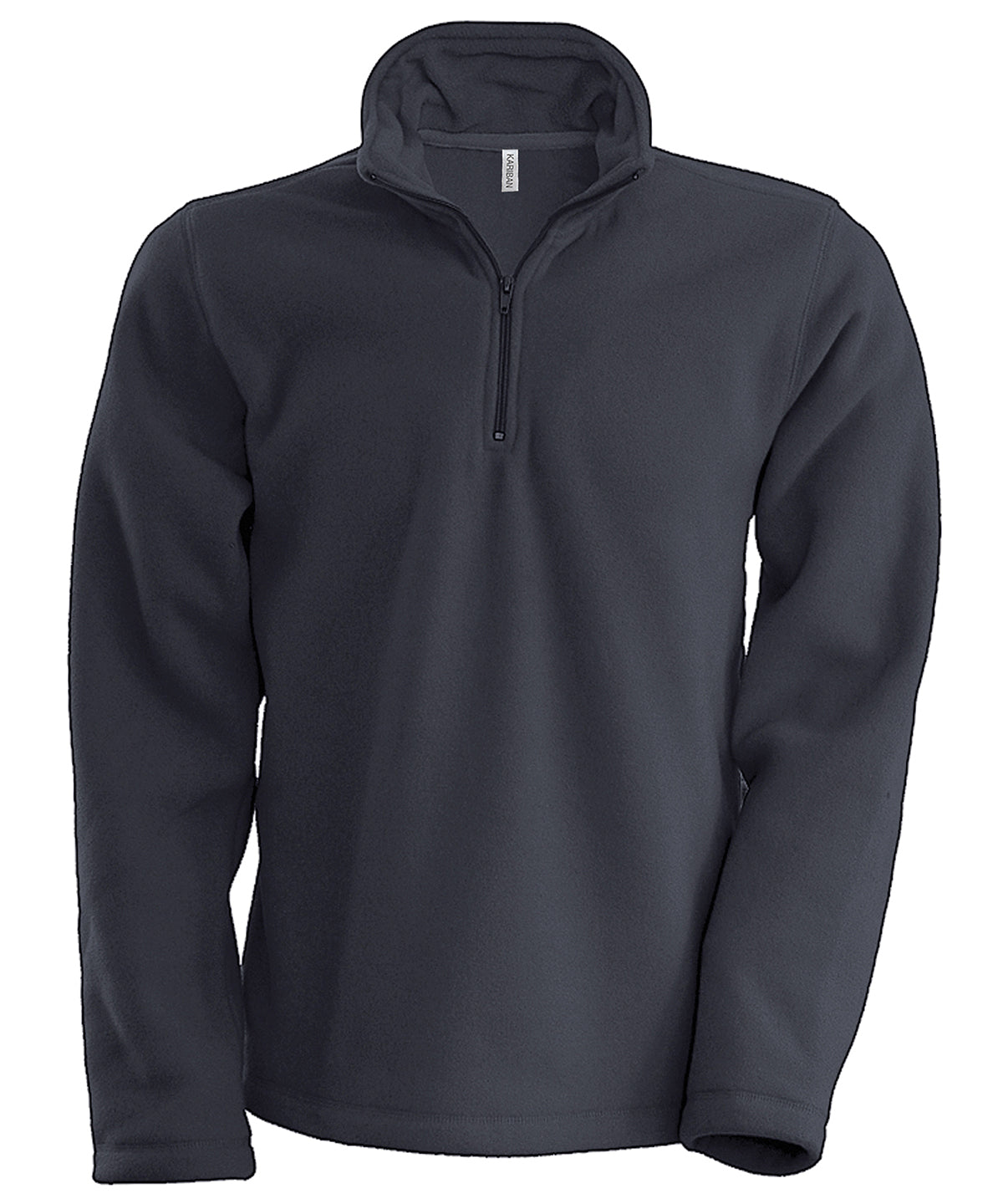 Kariban Enzo zip neck microfleece jacket, image 3
