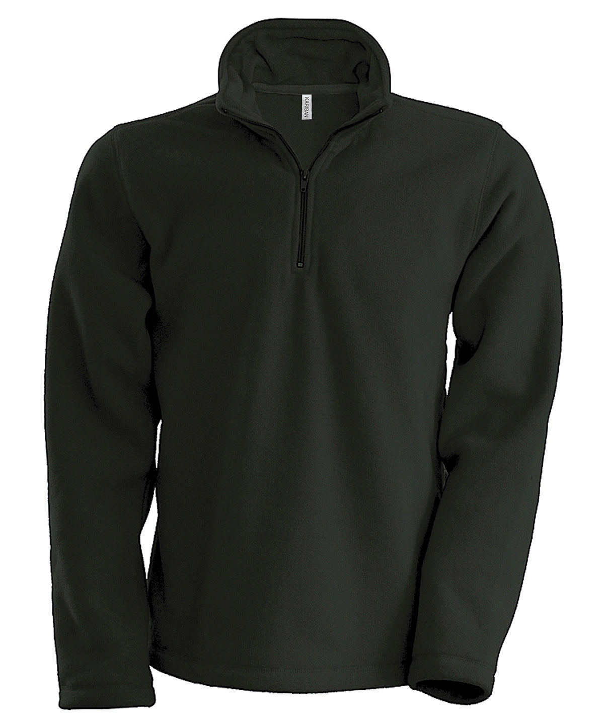 Kariban Enzo zip neck microfleece jacket, image 4