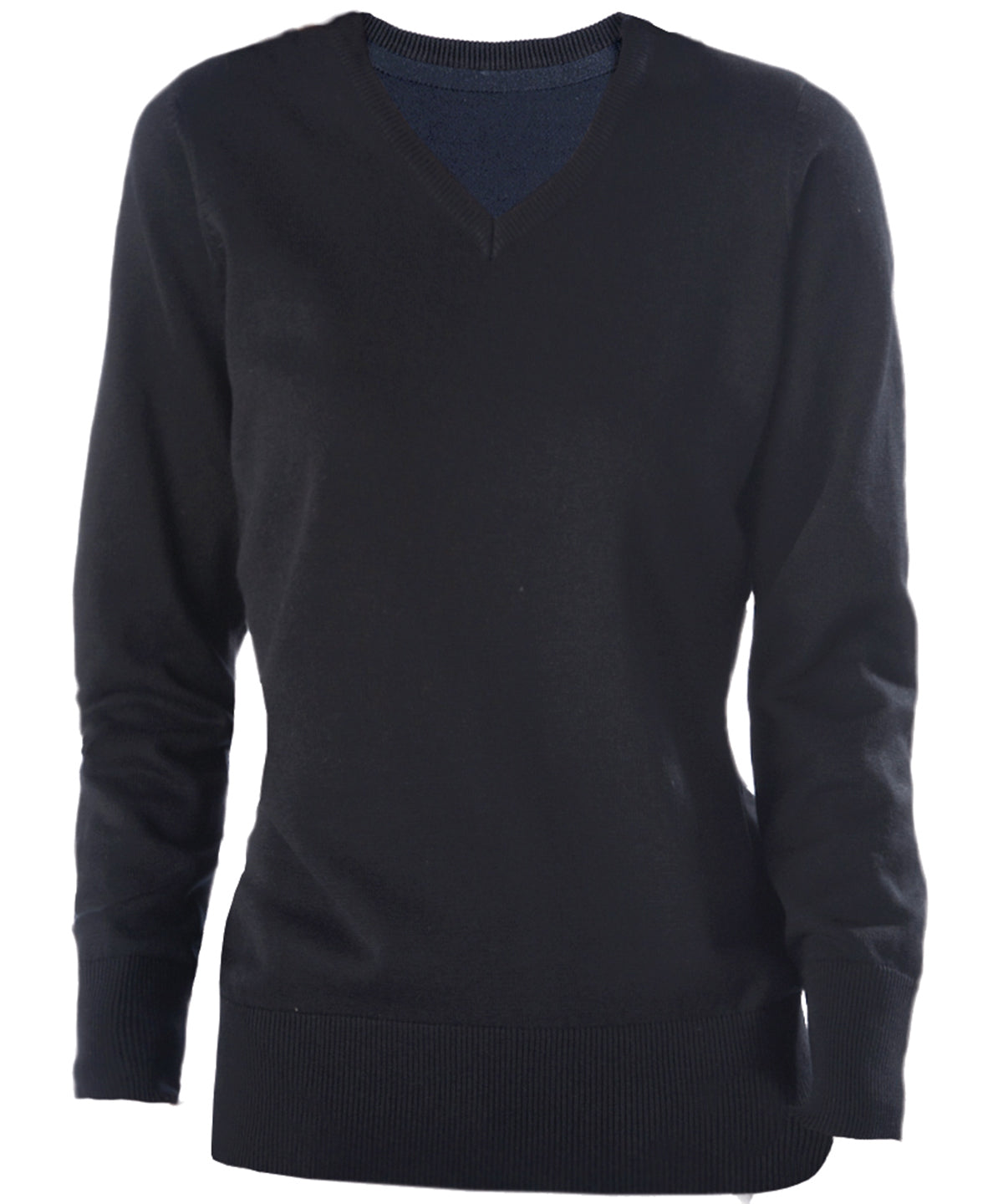 Kariban Ladies' V-neck jumper, image 2