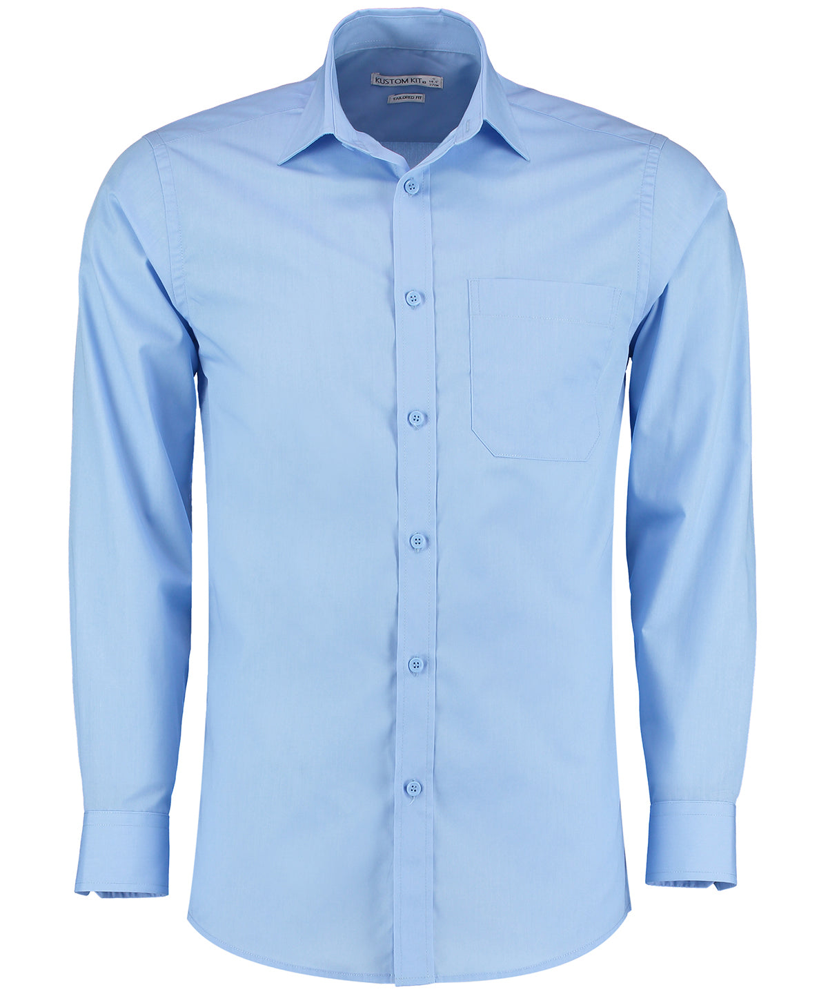 Kustom Kit Poplin shirt long-sleeved (tailored fit), image 5