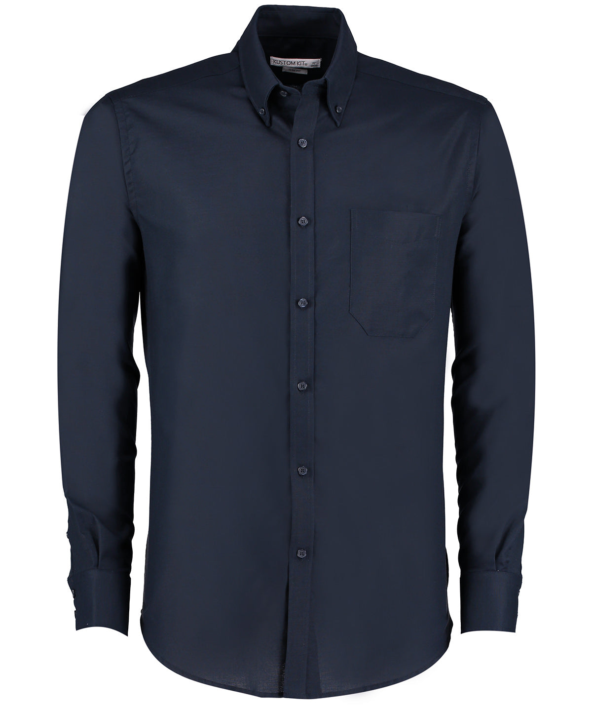 Kustom Kit Slim fit workwear Oxford shirt long-sleeved (slim fit), image 3