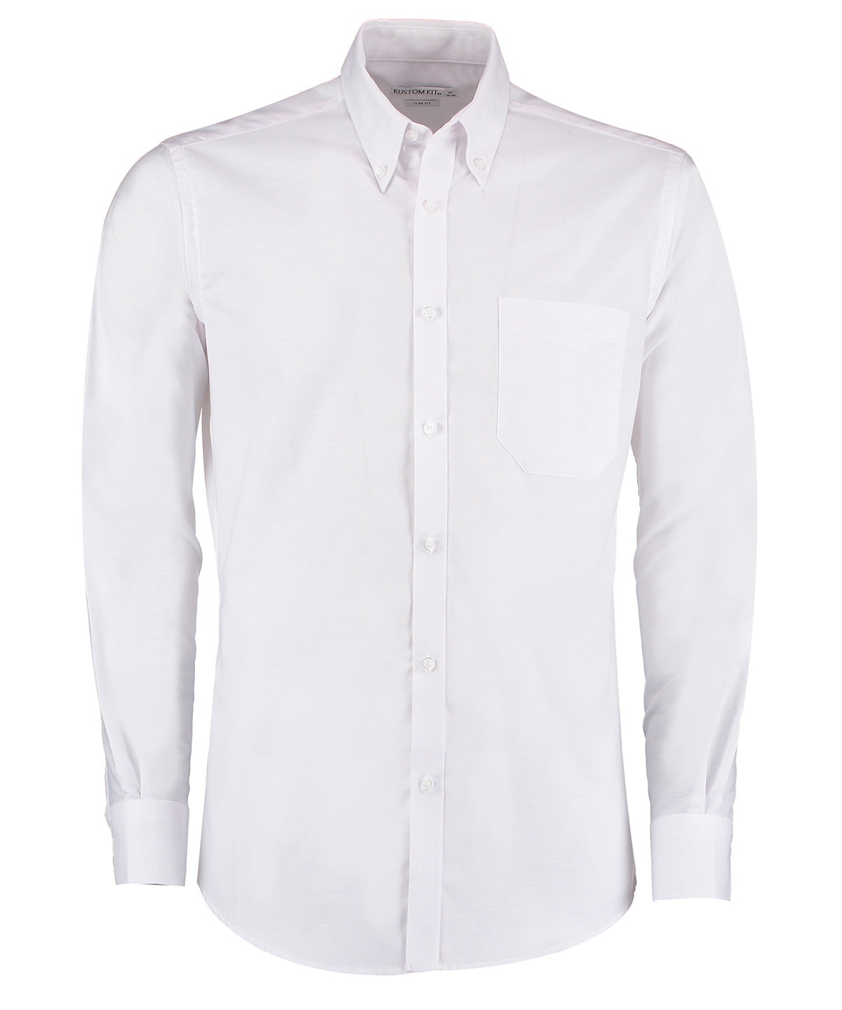 Kustom Kit Slim fit workwear Oxford shirt long-sleeved (slim fit), image 4