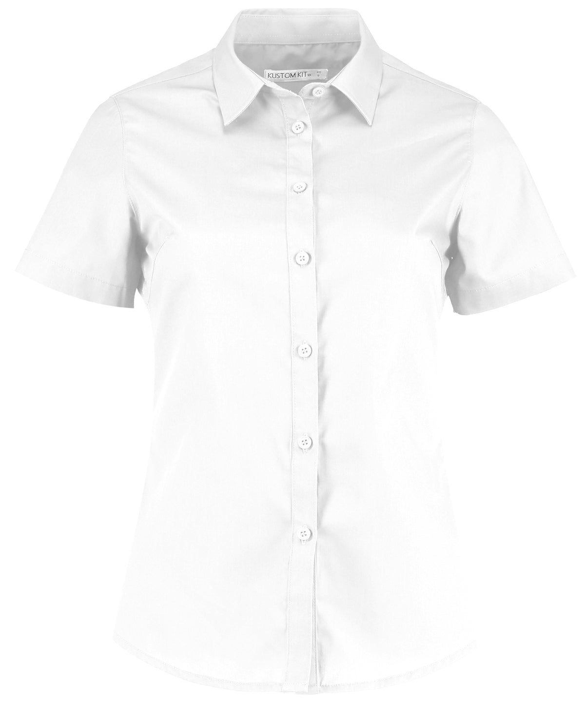 Kustom Kit Women's poplin shirt short sleeve, image 4