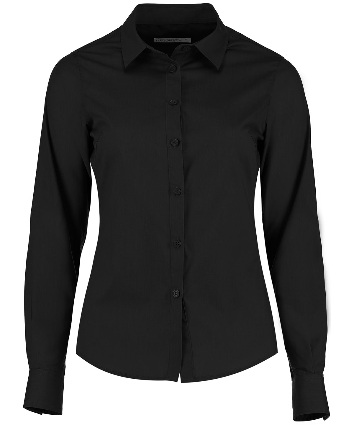 Kustom Kit Women's poplin shirt long sleeve, image 2