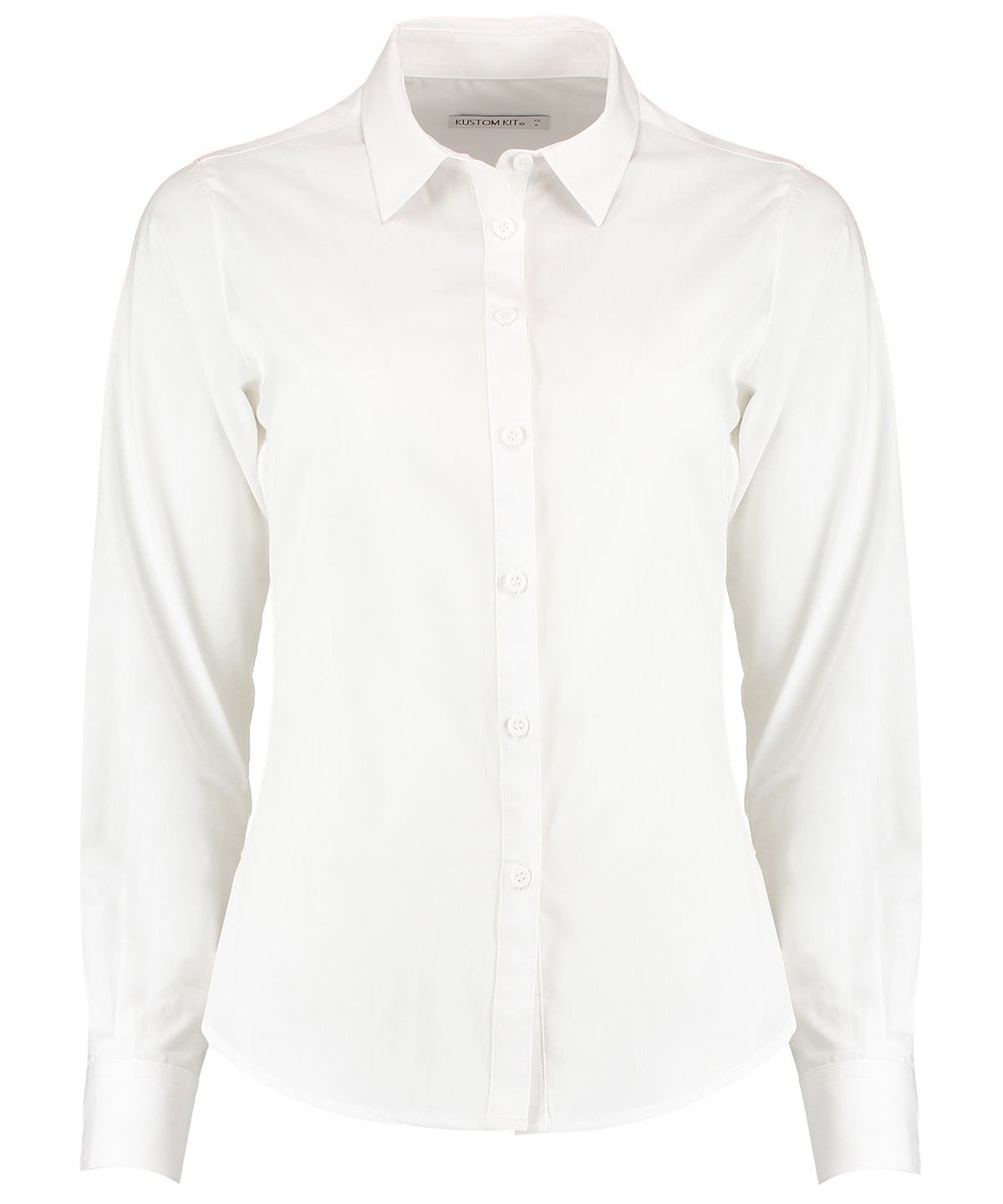 Kustom Kit Women's poplin shirt long sleeve, image 5