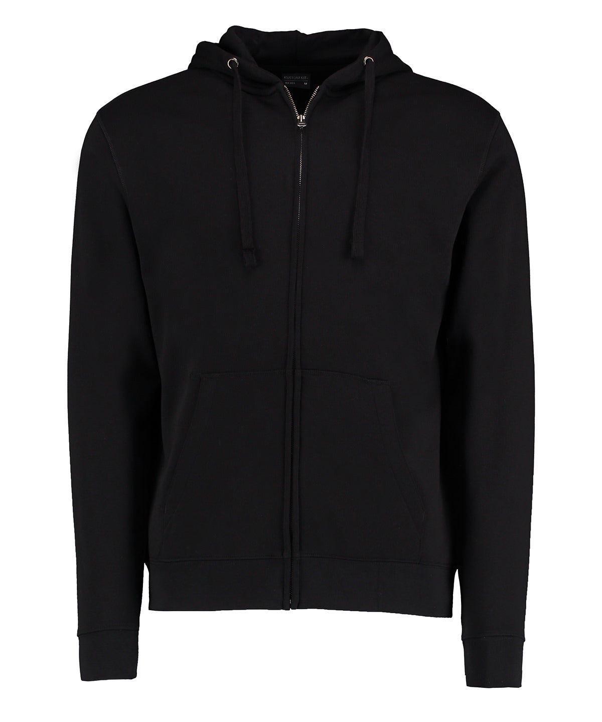 Kustom Kit Klassic hooded zipped jacket Superwash 60° long sleeve (regular fit), main product image