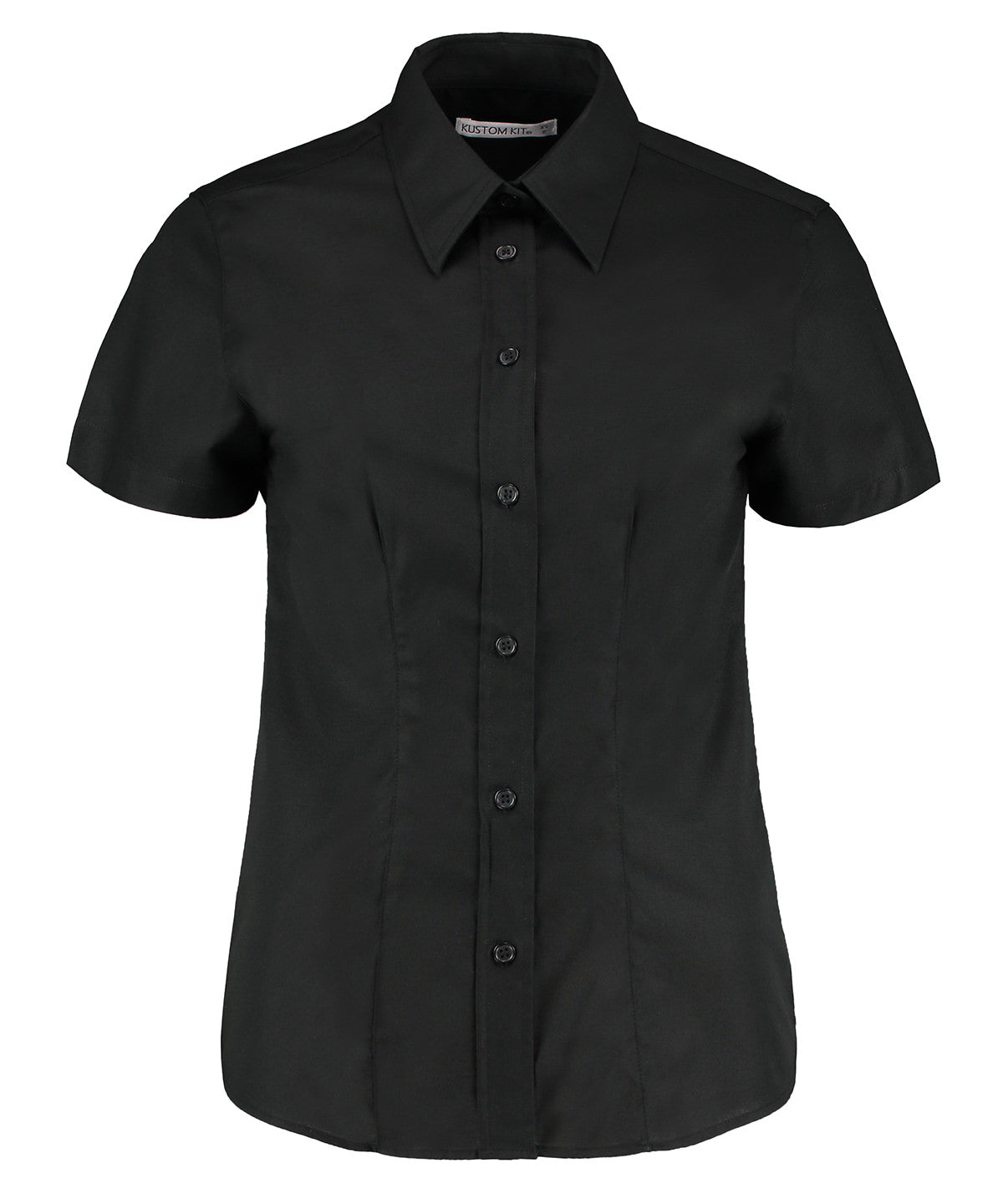 Kustom Kit Women's workplace Oxford blouse short-sleeved (tailored fit), main product image