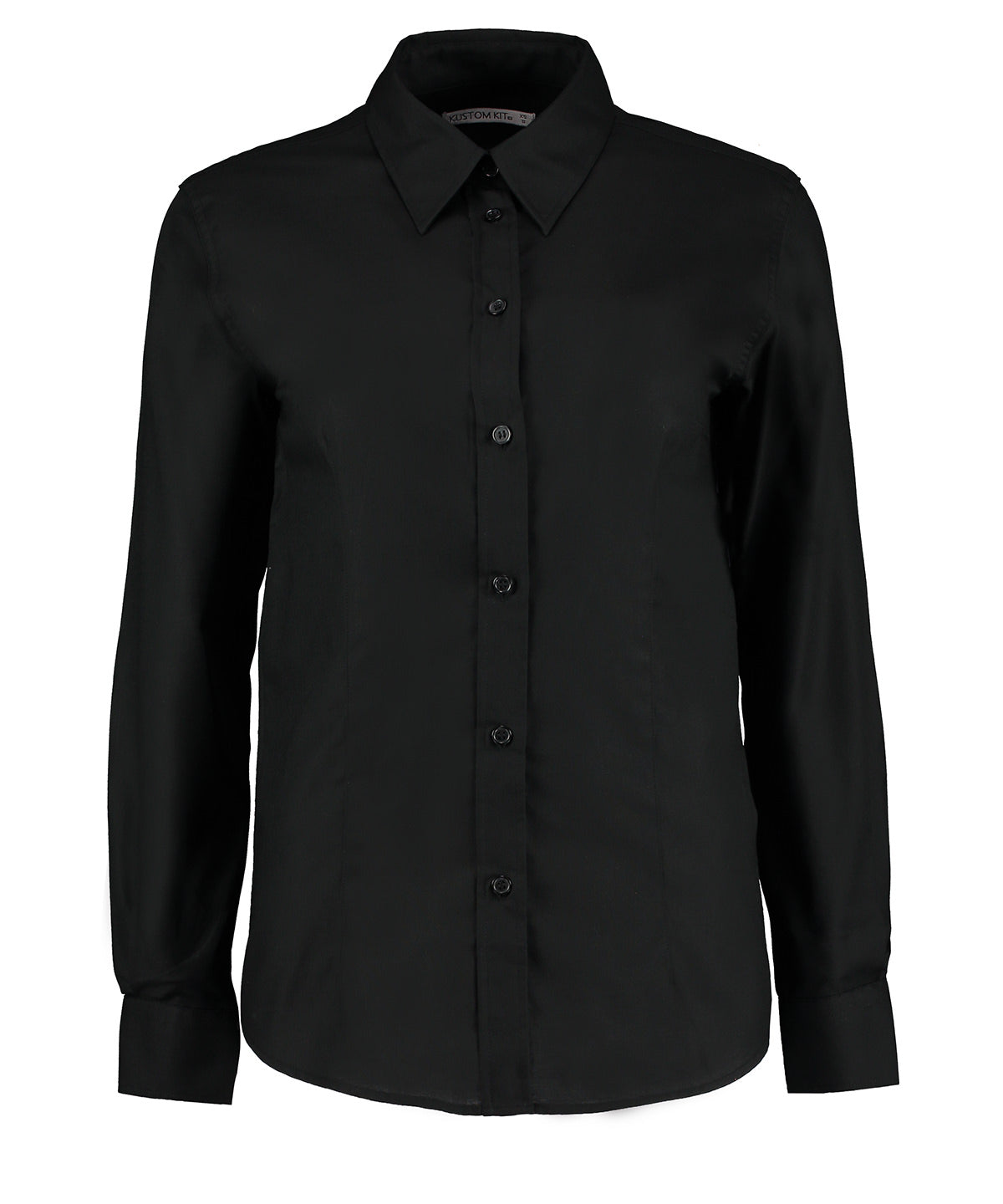 Kustom Kit Women's workplace Oxford blouse long-sleeved (tailored fit), main product image