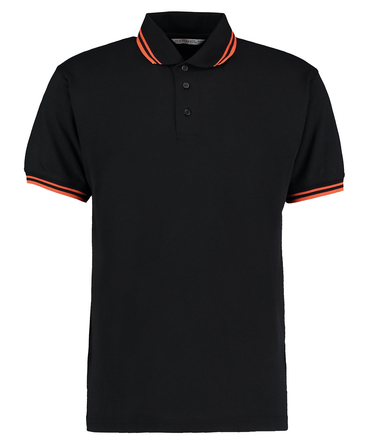 Kustom Kit Tipped collar polo (classic fit), image 3