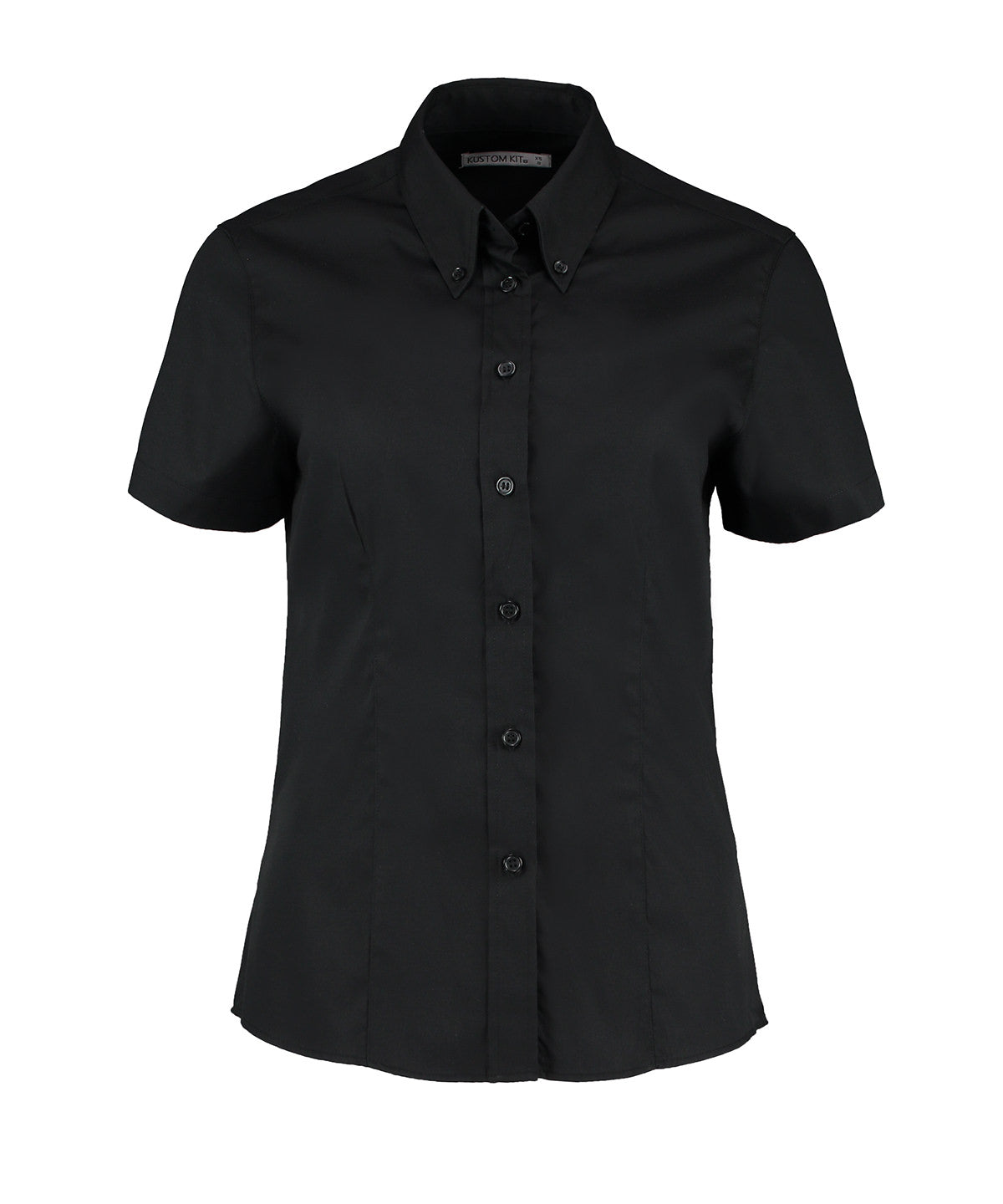 Kustom Kit Women's corporate Oxford blouse short-sleeved (tailored fit), main product image