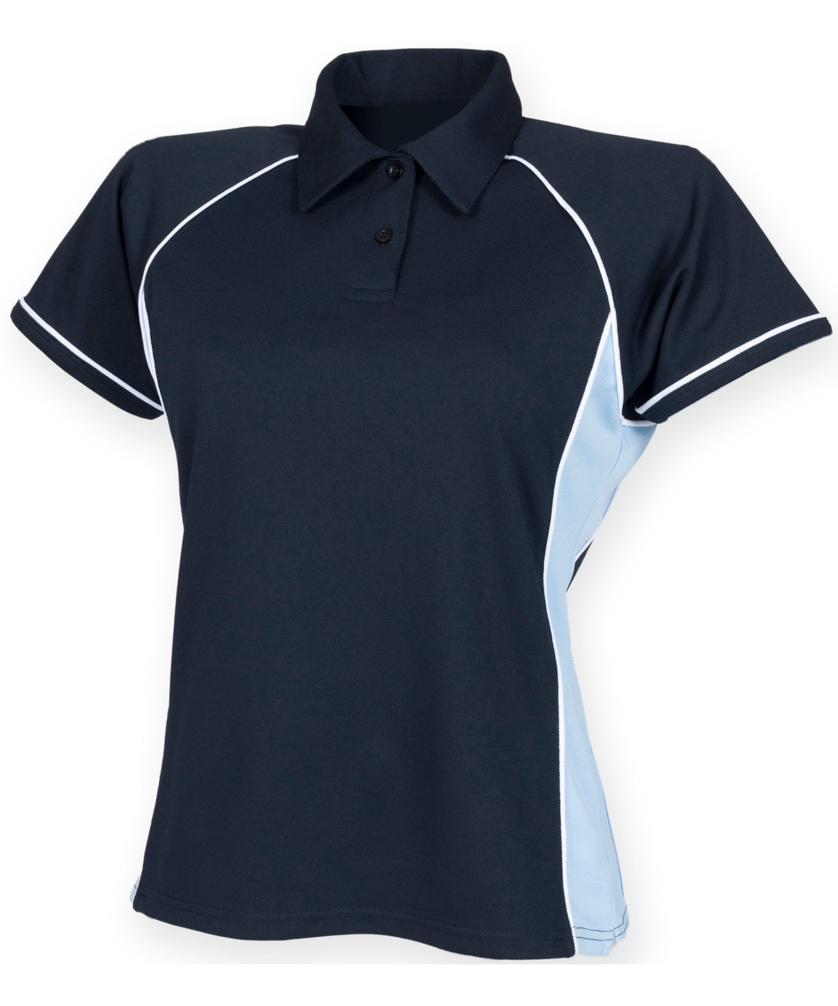 Finden & Hales Women's piped performance polo, image 6