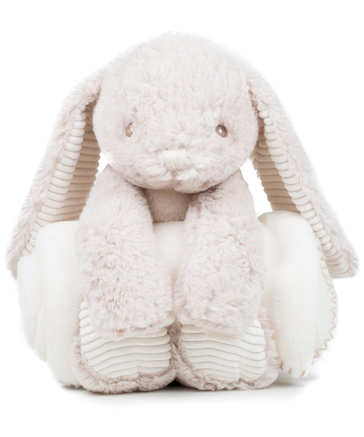Mumbles Rabbit and blanket in Cream, image 2