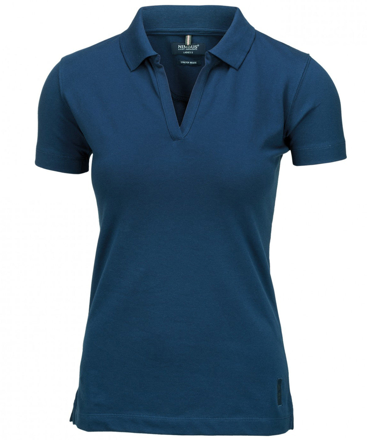 Nimbus Women’s Harvard v-neck – stretch deluxe polo, image 6