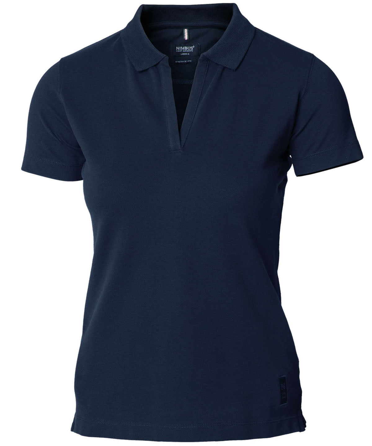 Nimbus Women’s Harvard v-neck – stretch deluxe polo, image 7