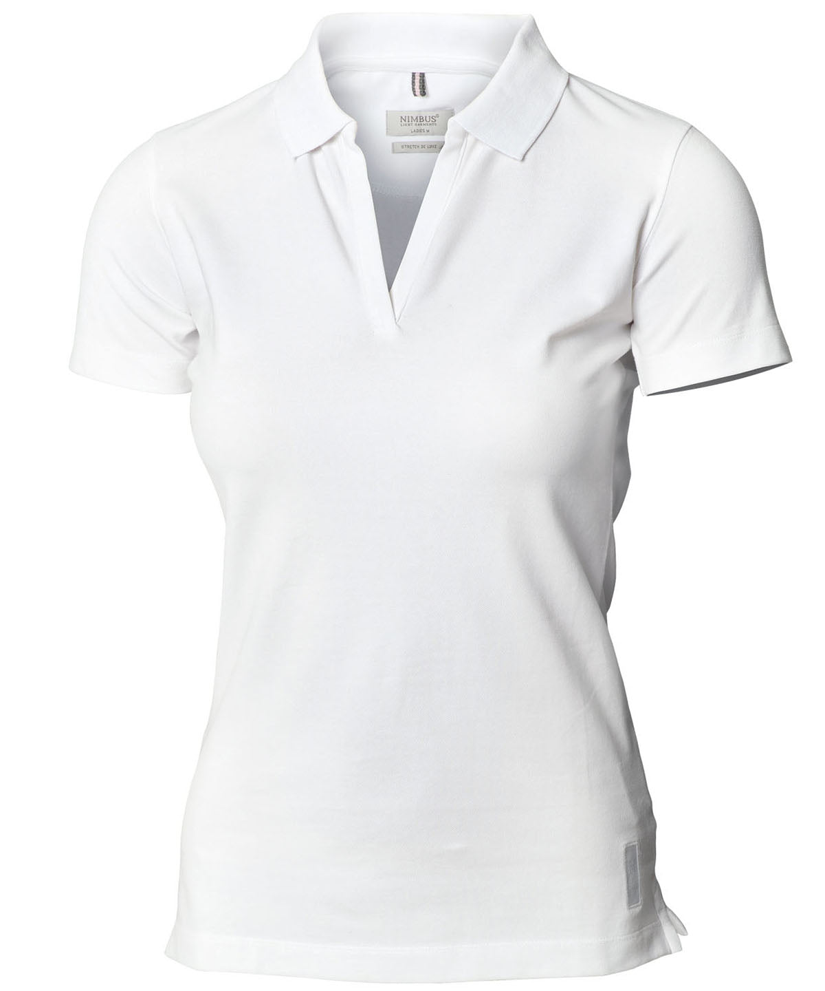 Nimbus Women’s Harvard v-neck – stretch deluxe polo, image 10