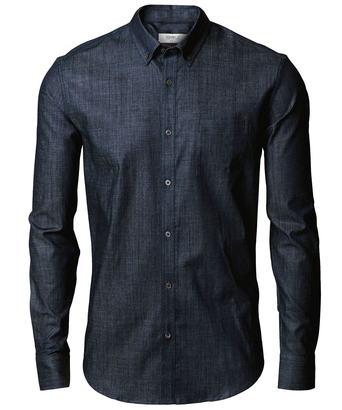 Nimbus Torrance slim fit – raw and stylish denim shirt in Indigo Blue, main product image