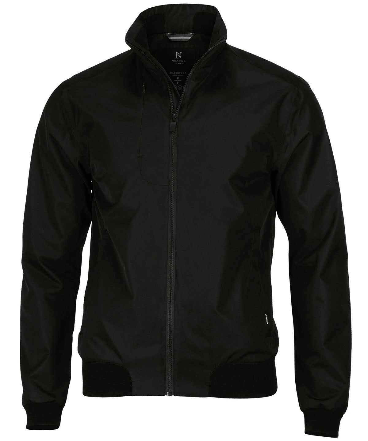 Nimbus Davenport – timeless elegant jacket in Black, front view