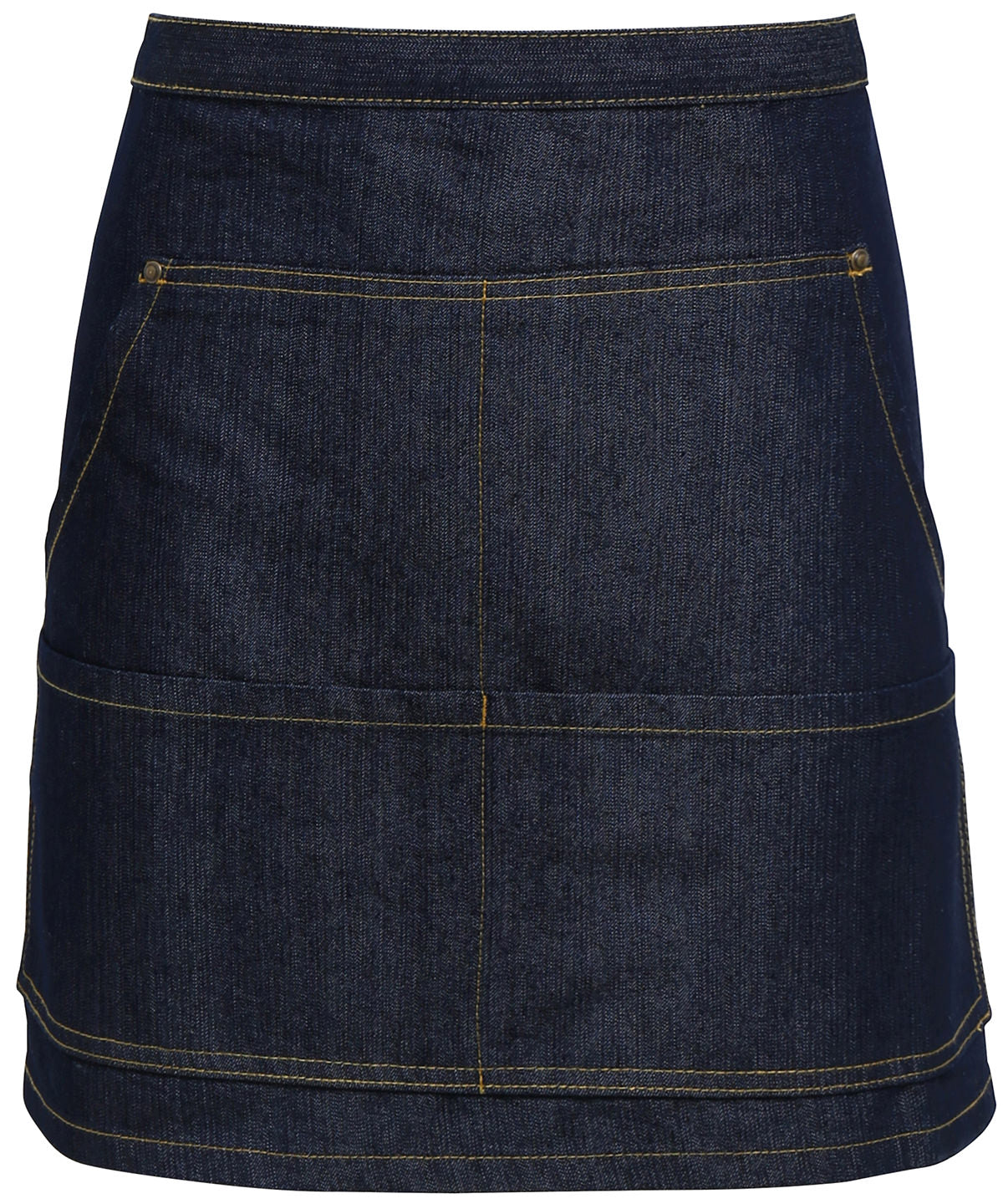 Premier Jeans stitch denim waist apron, image 4