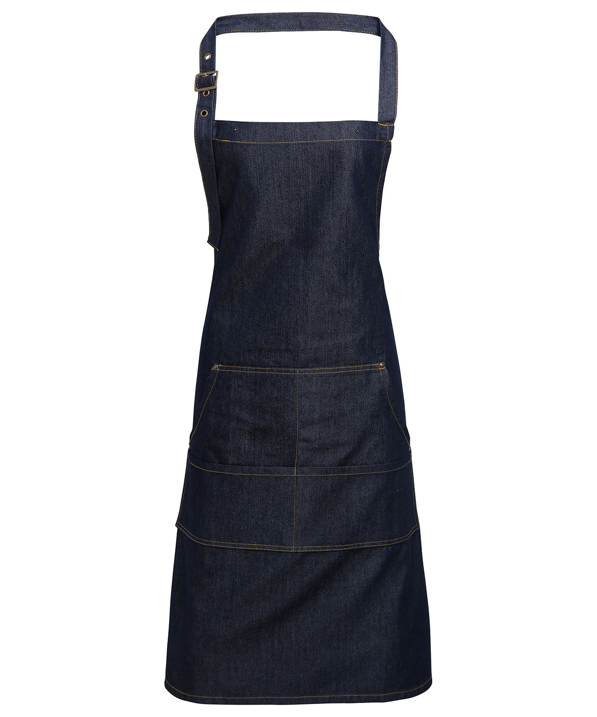 Premier Jeans stitch bib apron, image 3