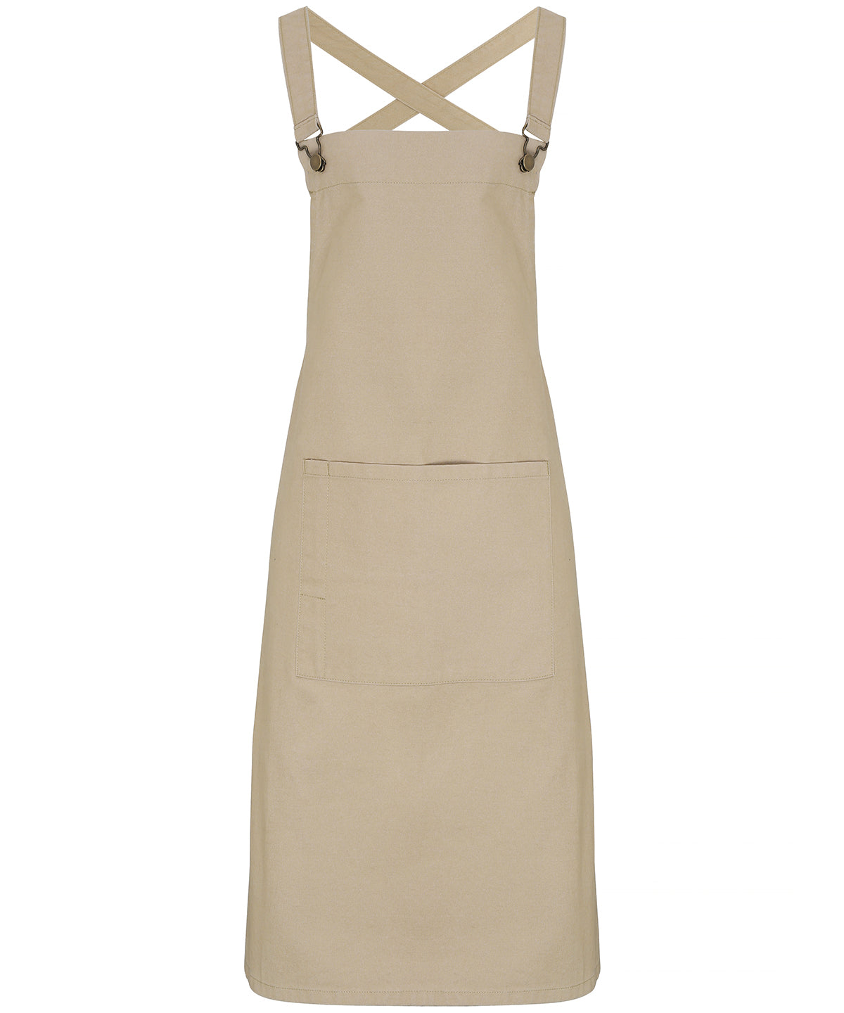 Premier Cross back 'barista' bib apron, image 7