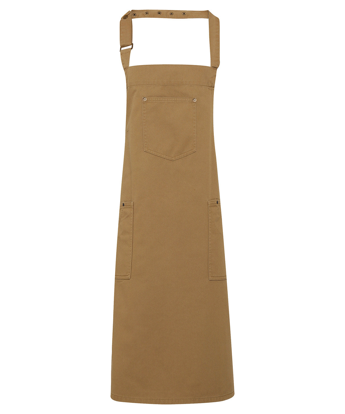 Premier Chino cotton bib apron, image 3