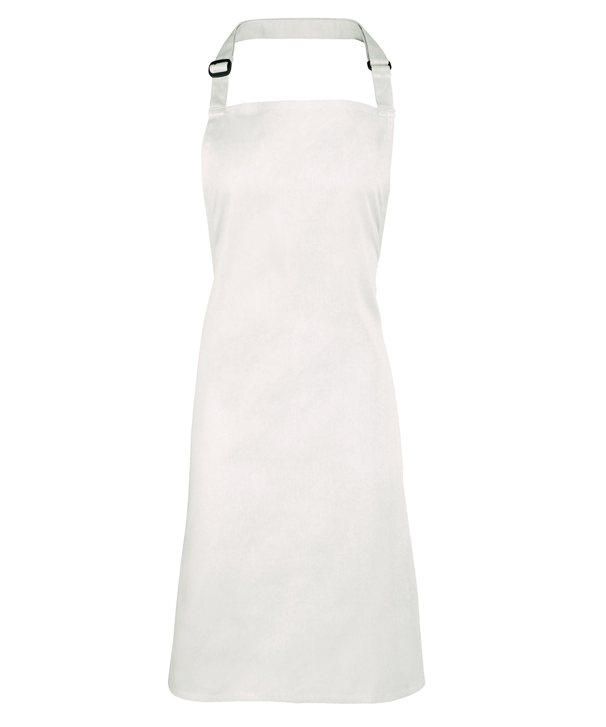 Premier Colours bib apron in White, product image
