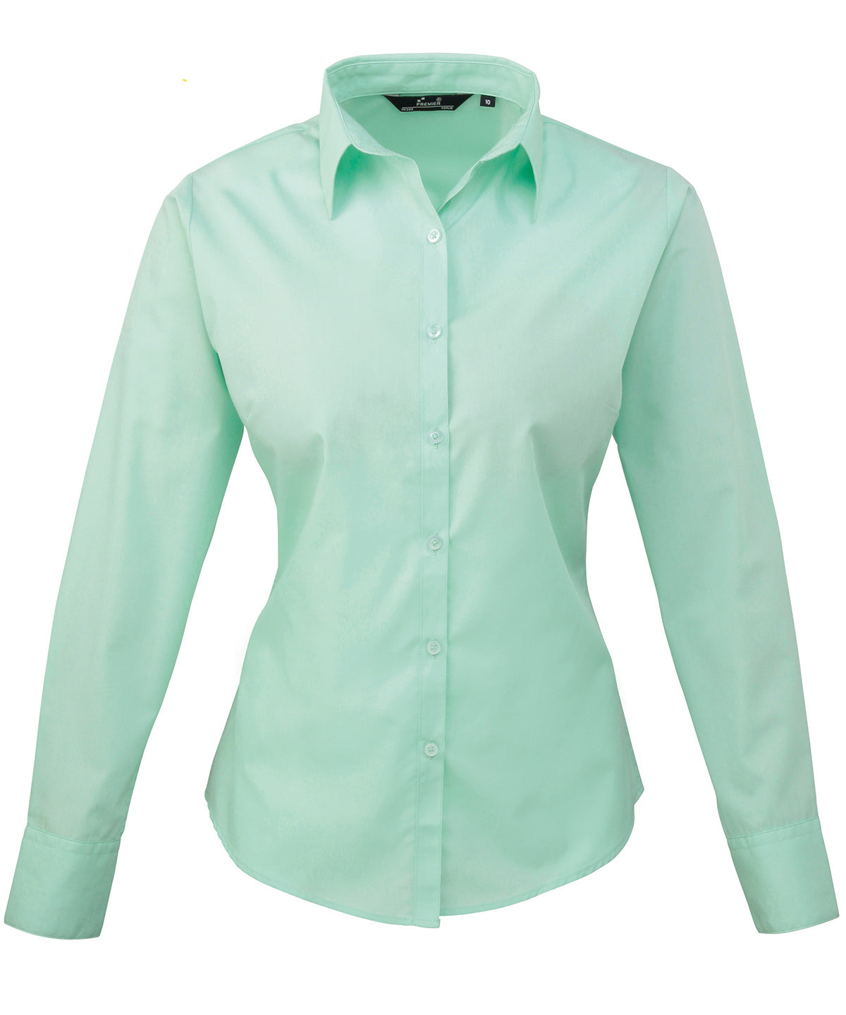 Premier Women's poplin long sleeve blouse, image 3