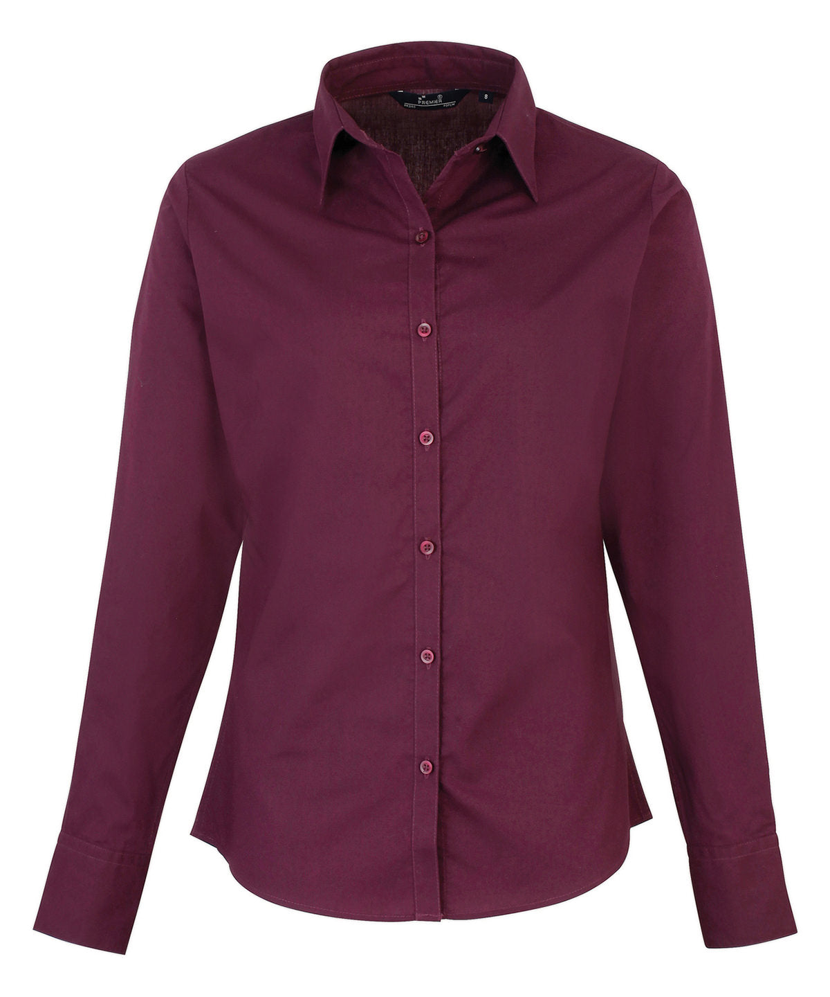 Premier Women's poplin long sleeve blouse, image 4