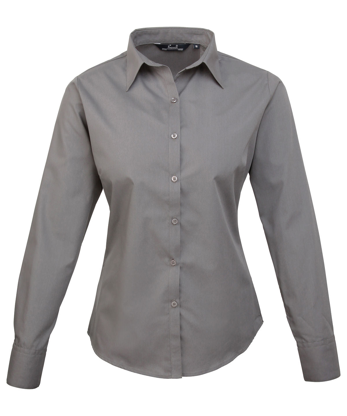 Premier Women's poplin long sleeve blouse, image 8