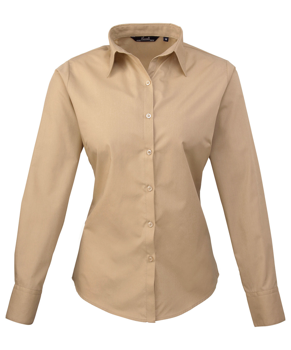 Premier Women's poplin long sleeve blouse, image 11