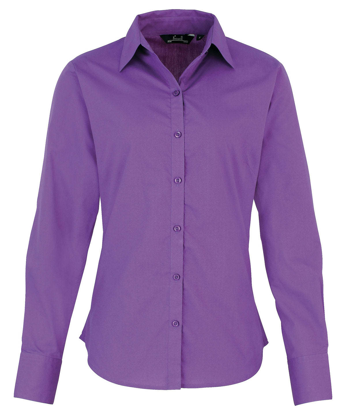 Premier Women's poplin long sleeve blouse, image 20