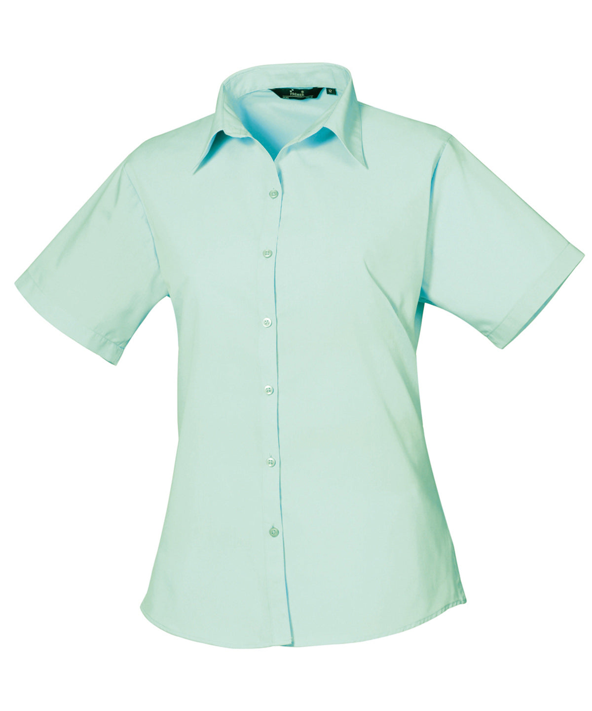 Premier Women's short sleeve poplin blouse, image 2