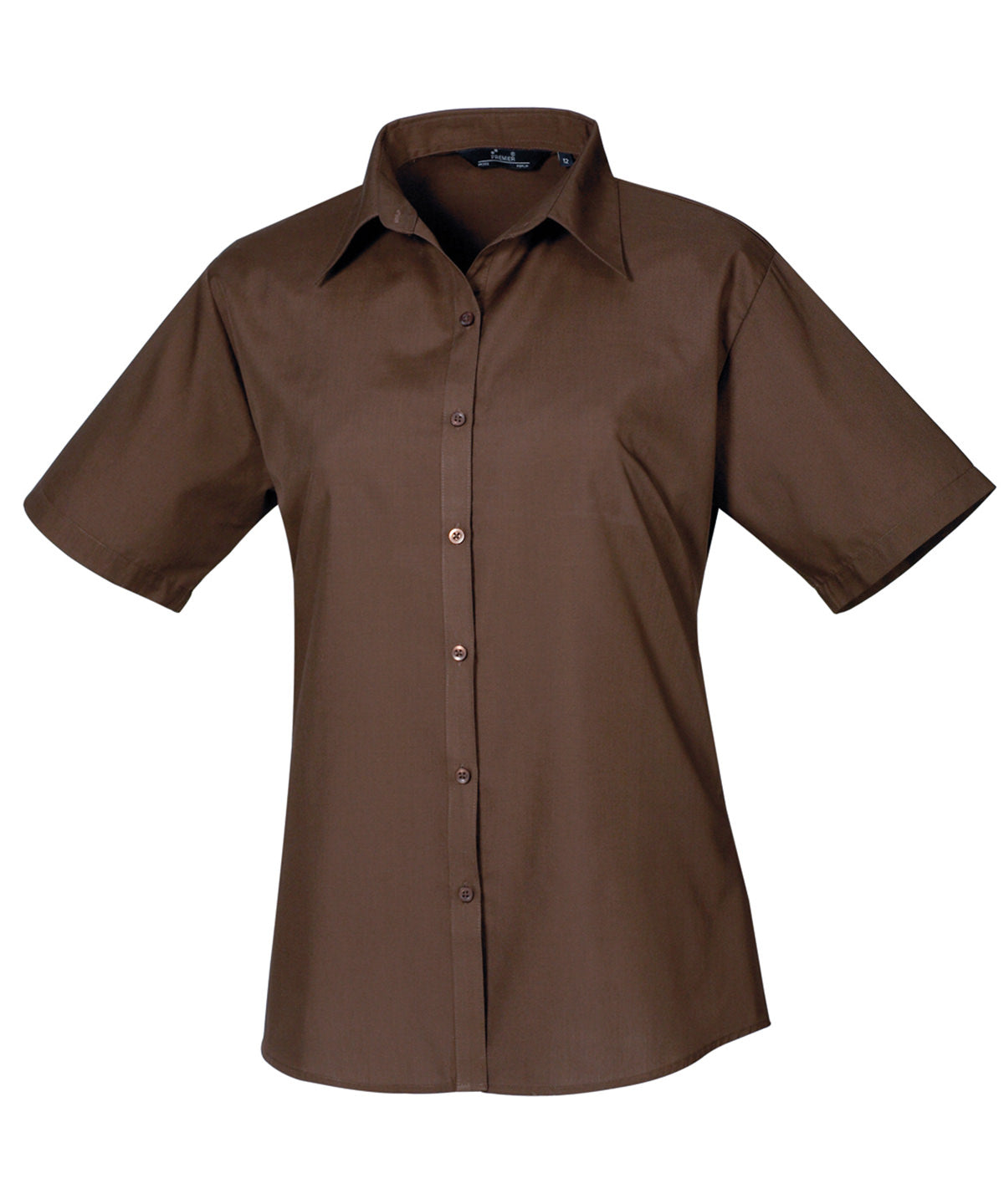 Premier Women's short sleeve poplin blouse, image 6