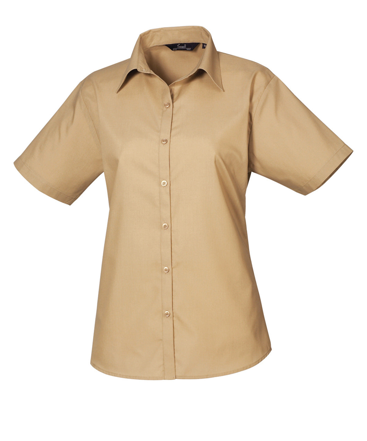 Premier Women's short sleeve poplin blouse, image 11