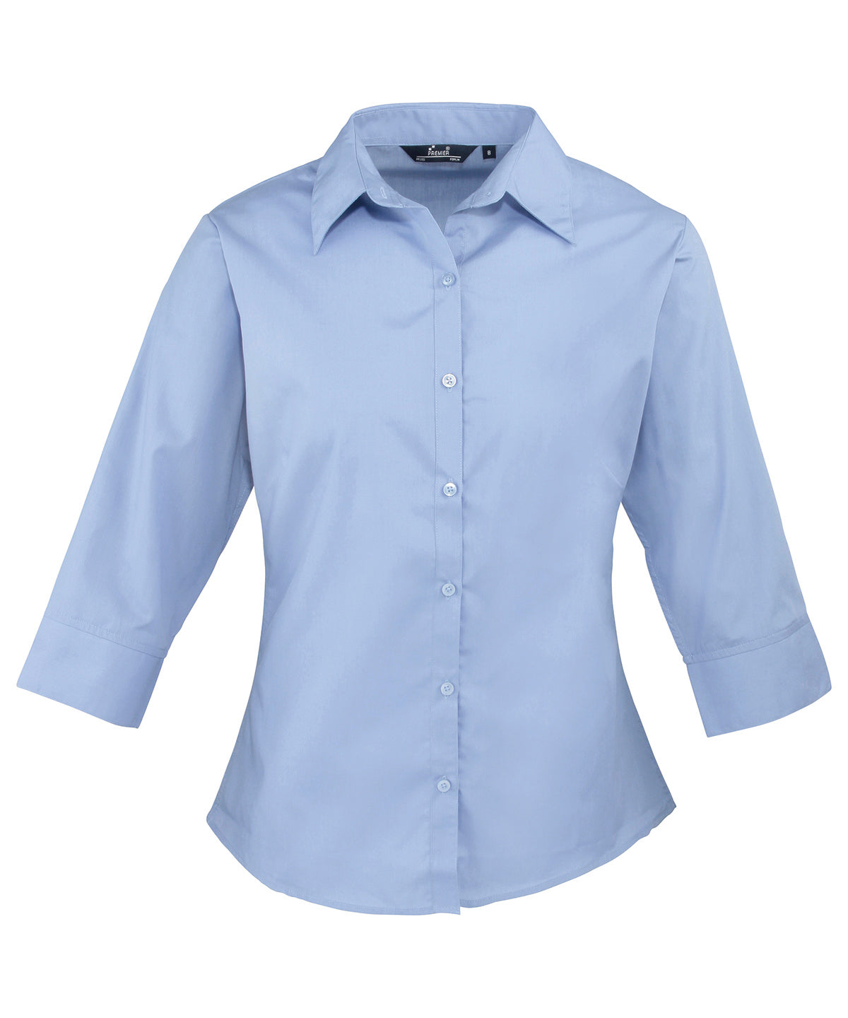 Premier Women's ¾ sleeve poplin blouse, image 4