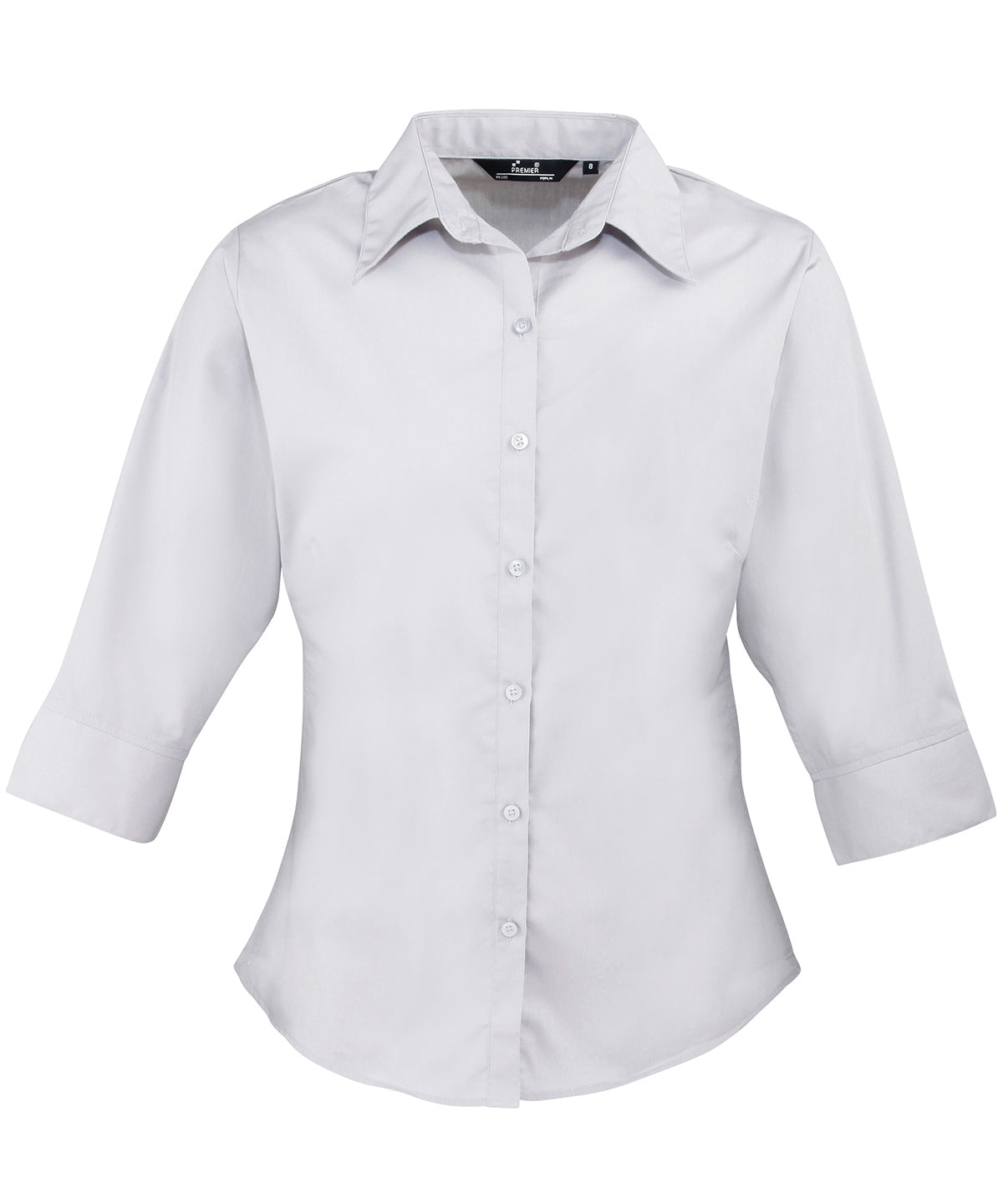 Premier Women's ¾ sleeve poplin blouse, image 6