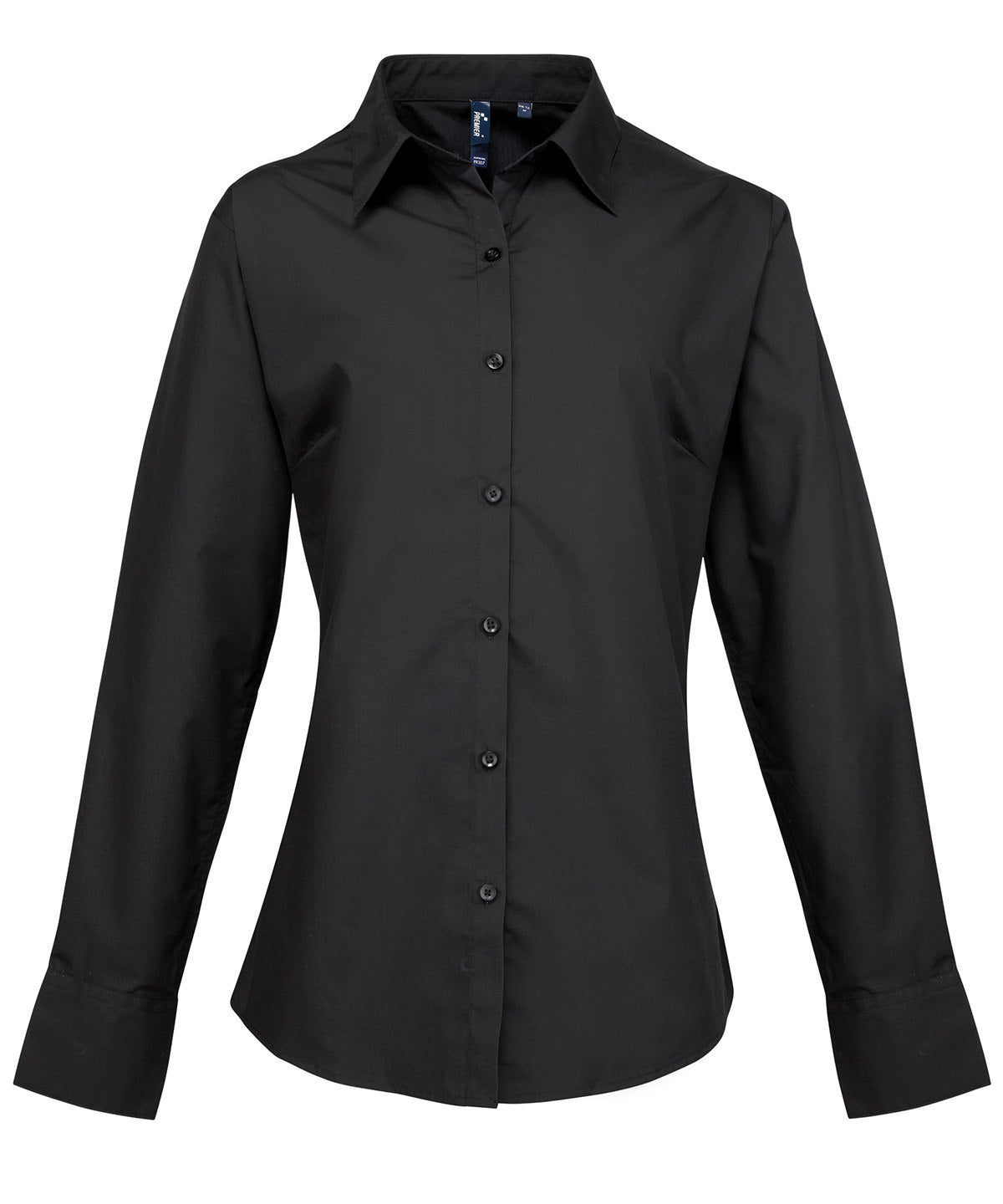 Premier Women's supreme poplin long sleeve shirt, main product image