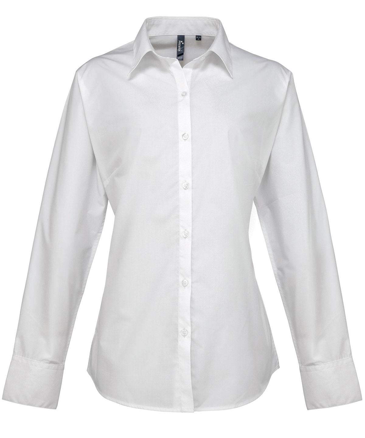 Premier Women's supreme poplin long sleeve shirt, image 3