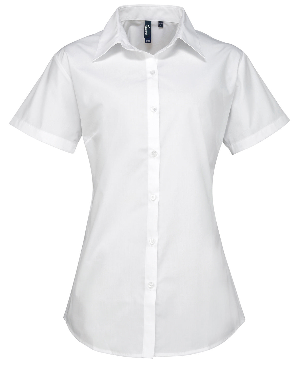 Premier Women's supreme poplin short sleeve shirt, image 3