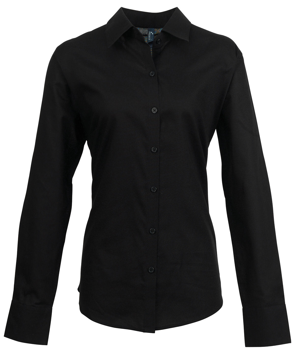 Premier Women's signature Oxford long sleeve shirt, image 3