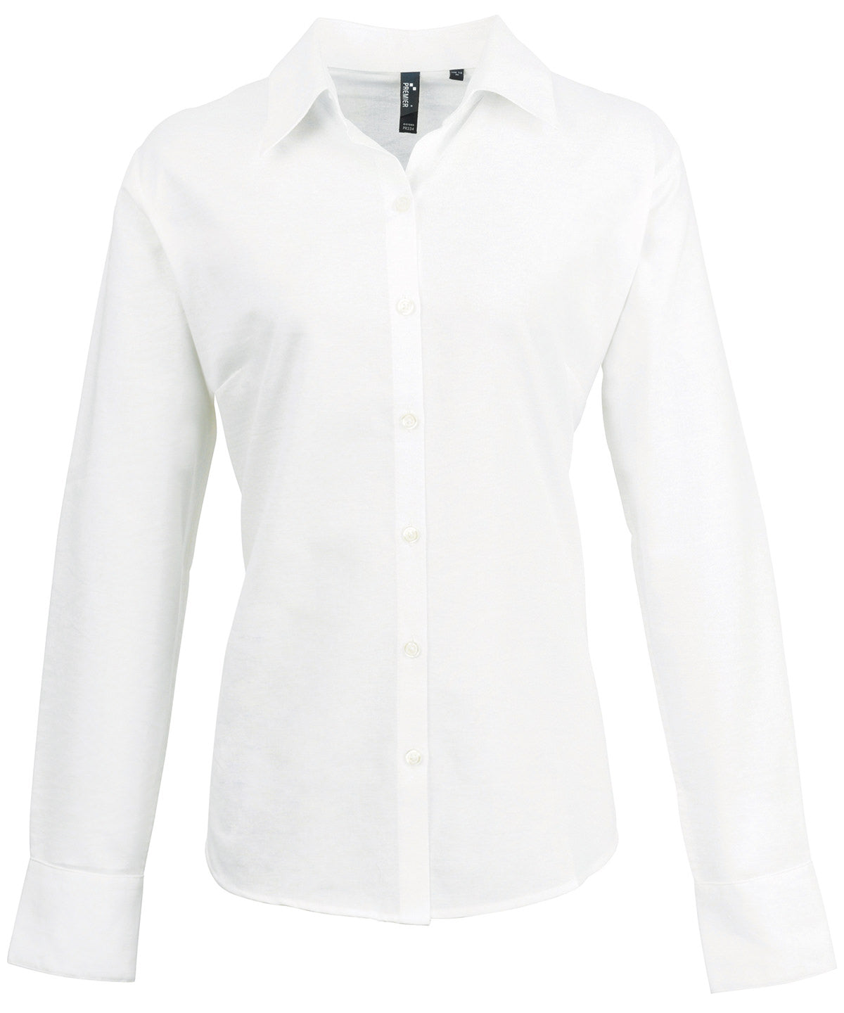 Premier Women's signature Oxford long sleeve shirt, image 5