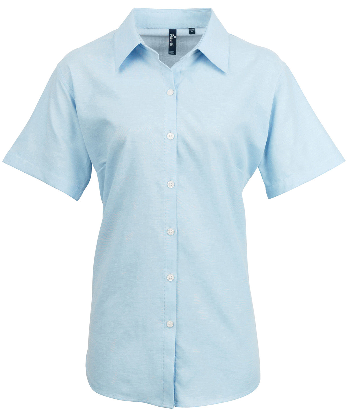 Premier Women's signature Oxford short sleeve shirt, image 3