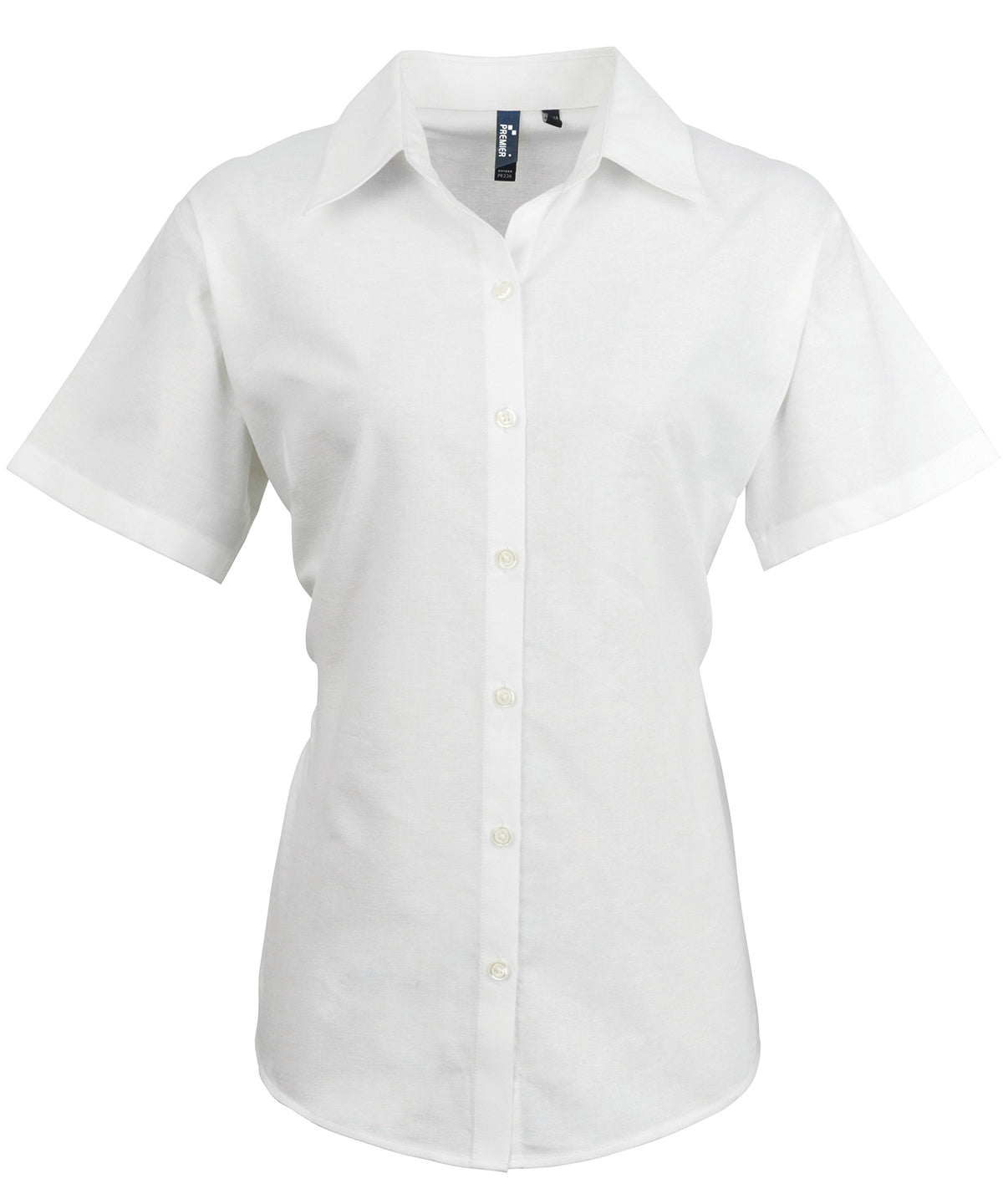 Premier Women's signature Oxford short sleeve shirt, image 4